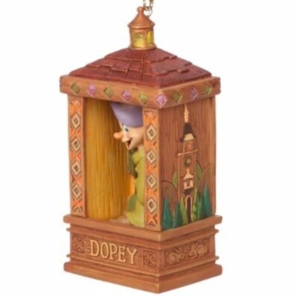 Disney Sketchbook Dopey Dwarf Snow White & Seven Dwarfs Light-Up Ornament - NEW - Picture 2 of 4